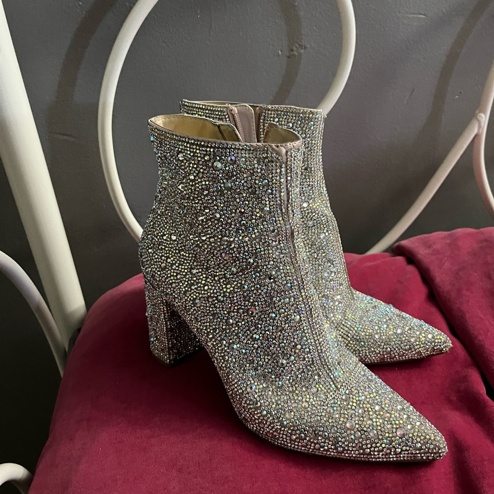 Betsey Johnson Women's Cady Evening Booties
